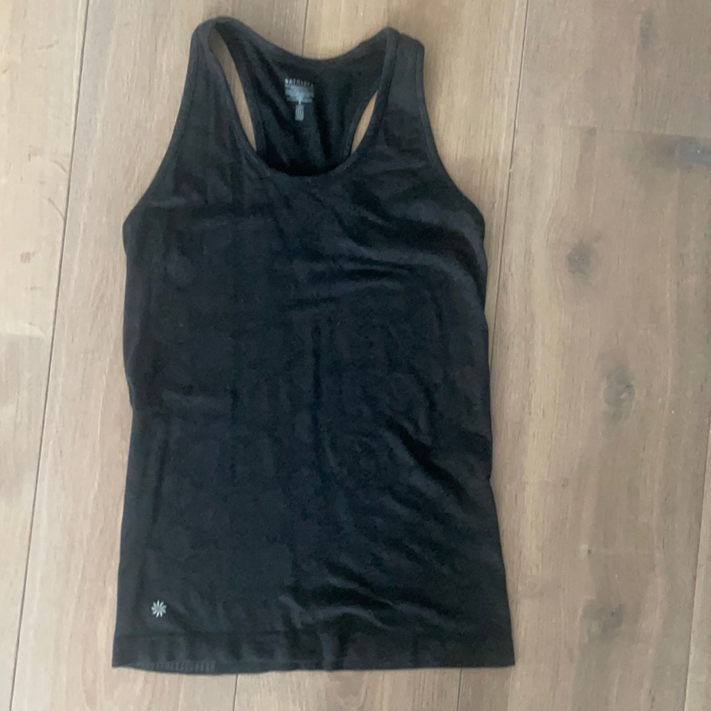 Athleta Razorback Tank Python Print